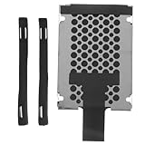 Hoement Adapter für Festplattenhalter mit stoßdämpfender Gummischiene kompatibel für IBM Laptop Einfacher Einbau vibrationsreduzierender Festplattenrahmen für internen Laufwerksschacht