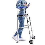 Leichtgewichtrollator Gehhilfe Für Senioren Gelände Rollator Rollator Gehhilfe Senioren Laufhilfe Stehender Walker Mit Armstütze Leichtgewicht Faltbarer Rollator Faltbar Und Leicht