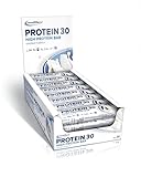 Protein 30 Protein Bar Coconut - 24 x High Protein Riegel 35g zuckerreduziert, 30% Proteingehalt, Leckerer Snack mit zarter Cremefüllung