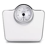 Toplionace Analoge Mechanische Personenwaage Im Vintage-Stil - Keine Batterie Erforderlich, Klassische Gesundheitswaage mit Zifferblatt DT605E