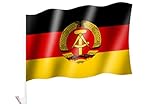 Autoflagge/Autofahne DDR/GDR/Deutsche Demokratische Republik