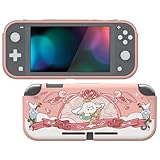 PlayVital Schutzhülle für Nintendo Switch Lite Joycon,weiche TPU Slim Case Hülle Tasche Schutzhülle Zubehör für Nintendo Switch Lite Joy Con(Intern Cupid)
