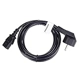 Oxiiert AC in Power Cord Outlet Socket Cable Plug Lead für Numark iM9 4-K iPod Dock DJ Mixer Outlet Plug Kabel Lead