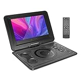 DVD-Player, 34,9 cm (13,9 Zoll), HD-TV, tragbarer DVD-Player, 800 x 480 Auflösung, 16:9 LCD-Bildschirm, DVD-Player, Mini-DVD-Player
