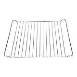 Grillrost Ofenrost Backgitter Gitterrost 448 x 340 mm kompatibel mit Whirlpool 481245819334 C00312479 GRD001 Backofengitter für Backofen Herd