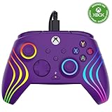 Turtle Beach Afterglow Wave Controller Lila Wired RGB Gaming Controller – Lizenziert für Xbox Series X oder S, Xbox One und Windows