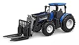 Amewi 22596 RC Traktor mit Palettengabel, Licht & Sound, 1:24 RTR inkl. Fernsteuerung, Akku, Ladekabel