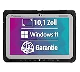 Panasonic ToughBook CF-20 10 Zoll Full HD Tablet PC - Intel Core i5-7Y57@ bis zu 3,3 GHz 8 GB 256 GB SSD mit Windows 11 Pro inkl. 12 Monate Garantie - HDMI - Webcam - Touchscreen (Generalüberholt)