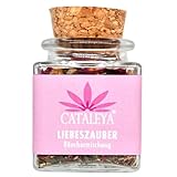 Räuchermischung Liebeszauber für Liebe. Räucherkräuter, Hölzer und Rosenweihrauch für Energetische Reinigung, Selbstliebe, Love Spell oder gegen Liebeskummer