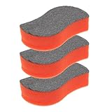 SCHOTT ROBAX Trockenreiniger 3er-Set - Reinigungsschwamm Kamin Glas & Ofenscheibe - Kaminglasreiniger ohne Chemie - Kratzfreier Kamin Schwamm für Kaminscheiben & Öfen - Langlebig & mehrfach verwendbar