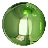 FONDOTIN Spiegel reflektierende Kugel edelstahlkugeln polierball Garden Decoration Gartenornament Bälle anstarren Gärten Reflektierender Gartenball Gartenkugel- Rostfreier Stahl Green