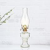 32cm Glas Petroleumlampe Öllampe Glas Klassische Retro-Dekoration Lampe Hochzeit Urlaub Dekoration Öllampe große Kapazität hohe Qualität