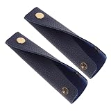 Veemoon 2Stücke Pack PU Taschengriffabdeckung für Handtaschen Komfortabel Elastisch Vielseitig Einsetzbar Handschutz Dekoration für DIY Projekte