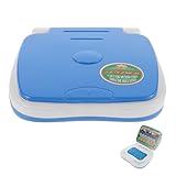 ifundom Zusammenklappbare Lernmaschine -Tablet- Sprachlernmaschine für Lerncomputer für Kindercomputer Spielzeugcomputer Plastik Blue