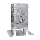 Borussia Mönchengladbach Feuersäule | Offizieller Fanartikel Fohlenshop | Feuertonne aus Stahlblech | 30x30x78 cm Säule, 60x60 cm Bodenplatte