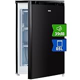 CHiQ Gefrierschränke CSD90D4D | 85 L Gefrierschrank | 4 Sterne Gefrierfach -24℃| Stummschalten| Einstellbarer Temperaturregler | Starke Gefrierleistung Schwarz