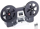 Somikon Filmscanner: HD-XL-Film-Scanner & -Digitalisierer für Super 8 & 8 mm, bis 7'-Rollen (Filmdigitalisierer, Schmalfilm Scanner, Filmdigitalisierung)