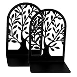 Buchstützen - Buchstützen für Regale | 2 Stück rutschfeste Buchstützen für schwere Bücher | Bücherstützen mit modernem und aktuellem Design für Büro, Zuhause, Schule