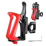 Nybhyjka Fahrrad-Wasserhalter, Fahrrad-Flaschenhalter, Wasserbecherhalter, verstellbare Lenkerhalterung für 20–35 mm Rahmen, Motorrad, Straße, Mountainbike, Rollstuhl, Kinderwagen, Roller, Reiten