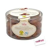 Zentis Marzipan Kartoffeln 500g | mit Kakaopuder verfeinert | Vegan und Fairtrade Schokolade | inklusive Zama4Zingo Karton (1er Pack)