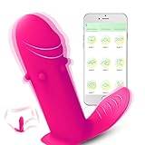 Jinqian Vibrator mit APP Sex Spielzeug für die Frau,G Punkt Vibration für Frauen Squirten mit 9 Vibrationsmodi Vibro Ei Klitoris Stimulator Dildo Anal Vibratoren Sexspielzeug für Unterwegs