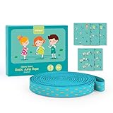 cutecool Gummitwist Kinder mit Anleitung für Mädchen Jungs Indoor und Outdoor Spielzeug Gartenspielzeug Kinderspiele für Einschulung Geschenke für Mädchen Junge