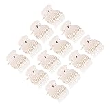 HAPINARY 12St Haarschmuck Klemmen für Haarrollen thermische Lockenwickler heiße Walzen Sonnenwandaufkleber hair styling haar spangen coiffeuse werkzeug Haarklemme Haarnadel für Friseur