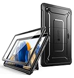 SUPCASE Hülle für Samsung Galaxy Tab A8 10.5 Zoll (SM-X200 / SM-X205/ SM-X207) Schutzhülle 360 Grad Case Robust Cover [Unicorn Beetle Pro] mit Displayschutz 2022 Ausgabe (Schwarz)