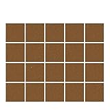 Teppichfliesen Selbstklebend 10–40 Stück 30 x cm selbstklebender Teppich, quadratisch, abziehbar, for Abziehen und Aufkleben, Bodenmatte for Heimwerker, Heimtextilien, Fliesen(Brown-20PCS)