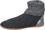 GIESSWEIN Wildpoldsried Kids, Hüttenschuhe Unisex-Kinder, Anthrazit 019, 30 EU