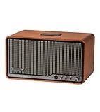 Edifier S300 Retro-Tischlautsprecher, hochauflösendes kabelgebundenes und kabelloses Audio, 80 W Leistung, Bluetooth 5.4, WiFi Multi-Room (AirPlay 2), AUX- und USB-C-Eingang – Braun
