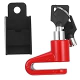STOBAZA Bremsscheibenschloss Motorrad Disc Brake Lock Sicheres Tragbares Diebstahl Schloss für Fahrrad Mountainbike Kompakt Robust Fahradzubehör
