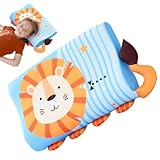 Schlummerkids Kissen | Einzigartige Tiere Schlummerkissen Kinder | Kinder Kissen Memorys Schaum Kinderkopfkissen, Calmly Ergonomisch, Atmungsaktiv und Hautfreundlich
