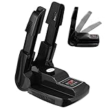 Rakuker Schuhtrockner Elektrisch Antibakteriell, Schuhwärmer Elektrisch, Tragbare Skischuhtrockner mit Timer zum Trocknen, Stiefeltrockner, Schuhheizung Faltdesign für Schuhe Hüte Socken Skischuhe