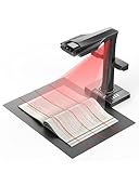 CZUR ET Max 38MP Buchscanner Professioneller Scanner mit Laser Curve Flattening-Tech, Dokumentenscanner, A3-Format, OCR für 180+ Sprachen, 4K HDMI-Ausgang, kompatibel mit Windows/macOS/Linux (38 MP)
