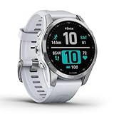 Garmin fenix 7S – schlanke GPS-Multisport-Smartwatch mit 1,2“ Display und Touch-/Tastenbedienung, TOPO-Karten, über 60 Sport-Apps, Garmin Music und Garmin Pay. Bis zu 11 Tage Akkulaufzeit, wasserdicht