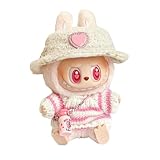 HYDTQCL Monster Kleidung, Bekleidung für 17cm Plüsch, Pullover Hoodie Bekleidung DIY Kinder Geschenke für Jungen und Mädchen(E)