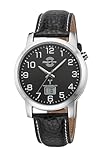 Master Time Funk Quarz Herren Uhr Analog-Digital mit Leder Armband MTGA-10576-24L