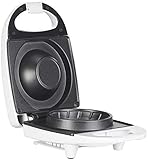 Rosenstein & Söhne Hörncheneisen: Waffeleisen für 1 Eiswaffel-Schälchen, antihaft-beschichtet, 520 Watt (Eiswaffel-Eisen, Eiswaffeln Maschine, Joghurt Maker)