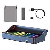 GPS Speedometer - Universeller HUD-Projektor Für Windschutzscheibe | Anzeige Auf Der Frontscheibe,Für Dashboard Höhenmesser Uhr Fahr Alarm Auto SUV Golf Cart Rennsport