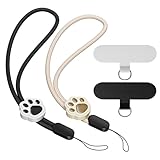 SURDOCA Universelles Handyband – Süße kurze Handschlaufe für Handy, Kamera-Handschlaufe, Handykette kurz, Schlüsselband, Trageschlaufe für USB-Stick & Ausweis