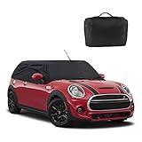 Autoabdeckung Wasserdicht Ersatz für BMW Mini Cabrio R52 R57 F57 2005-2022, Halbgarage, Autohülle Autoplane, Winddichte Halbabdeckung für Allwetter, UV-Beständige Vollgarage Regen Sonne Staub Schutz