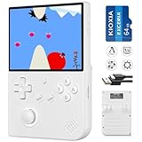 RG40XXV Handheld Game Console RG 40XXV 4.0'' IPS Screen with 64G TF Card Pre-Installed 5223 Games Supports 5G WiFi 4.2 Bluetooth Online Fighting,Streaming and HDMI Retro Emulator RG40XX