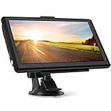 Navigationsgerät für Auto LKW 2022: PKW Touchscreen 7 Zoll 8G 256M Navigation mit Sprachführung Blitzerwarnung Lebenslanges kostenloses Kartenupdate für 52 Länder