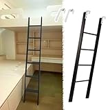 Bettleiter, Schwarze Bettleiter, Leitern ＆, leichte Wohnmobilleiter, Bettleitern (135 cm)