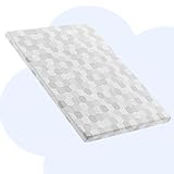 ELFXROS Wasserdichte Pack and Play Matratzenauflage, Memory Foam Pack N Play Matratzenauflage, atmungsaktive Baby-Laufgittermatratzen, Spielardmatratze zum Packen und Spielen, abnehmbarer, waschbarer