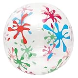 JOINPAYA 1 Stück Aufblasbarer Stretchball Spiele Sandtisch Mit Deckel Zappelball Fußball Bällebad Strand Wasserbälle Kapsel Kinderball Riesiger Wasserball Im Freien Schläger Flummi