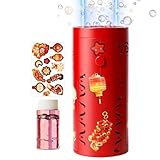 Outdoor Seifenblasenmaschine | Hochzeitszubehör mit Sound und Licht | Seifenblasen Blasemaschine | Für Hochzeit, Geburtstag, Weihnachten, Neujahr, Feste, Bühnenauftritte, Fotografie Und