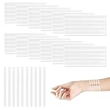 KASURE 60 Stück wundnahtstreifen strips klammerpflaster, 100 x 6 mm Klammerpflaster Wundnahtstreifen Strips Hautverschlüsse Wundverschlussstreifen für kleine Schnitte