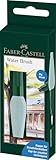 FABER-CASTELL 185105 - Wassertankpinsel medium, Art & Graphic, 6 ml Fassungsvermögen, Aquarell Pinselstift